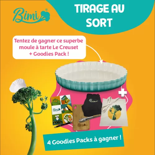 Tirage au sort moule à tarte Le Creuset