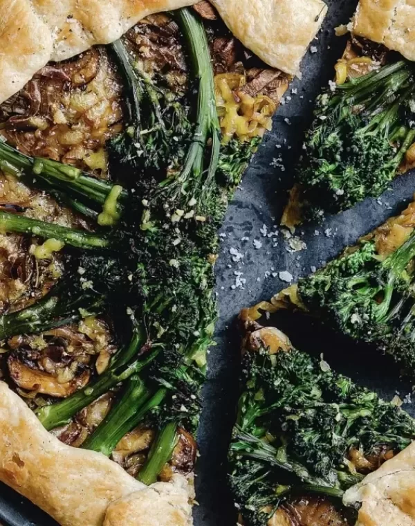Brocoli Bimi® avec tartare de saumon et sauce à l’aneth