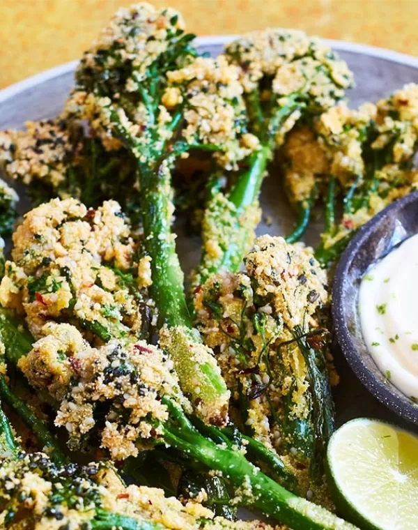 Brócoli Bimi® crujiente con sésamo y chile