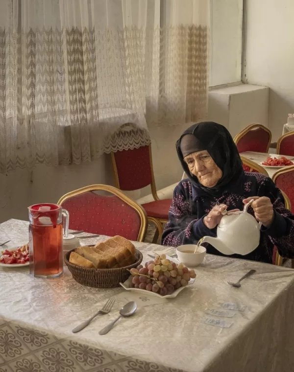 1 Overall Winner Jo Kearney A Woman Eats in the Canteen of the Soviet era Sanatorium