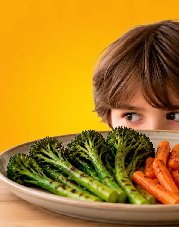 Portada Bimi nino verduras