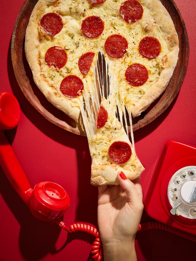 ‘Calling Pizza’ por Cláudia Carmo. Finalista selecionada na categoria Food Influencer.